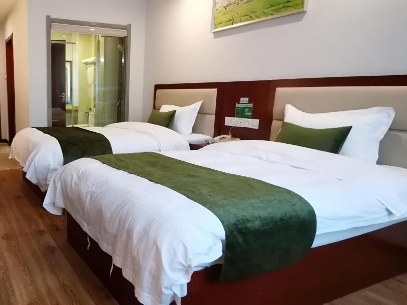 Greentree Inn Anhui Hefei Mengcheng Road Beierhuan Express Hotel Екстер'єр фото