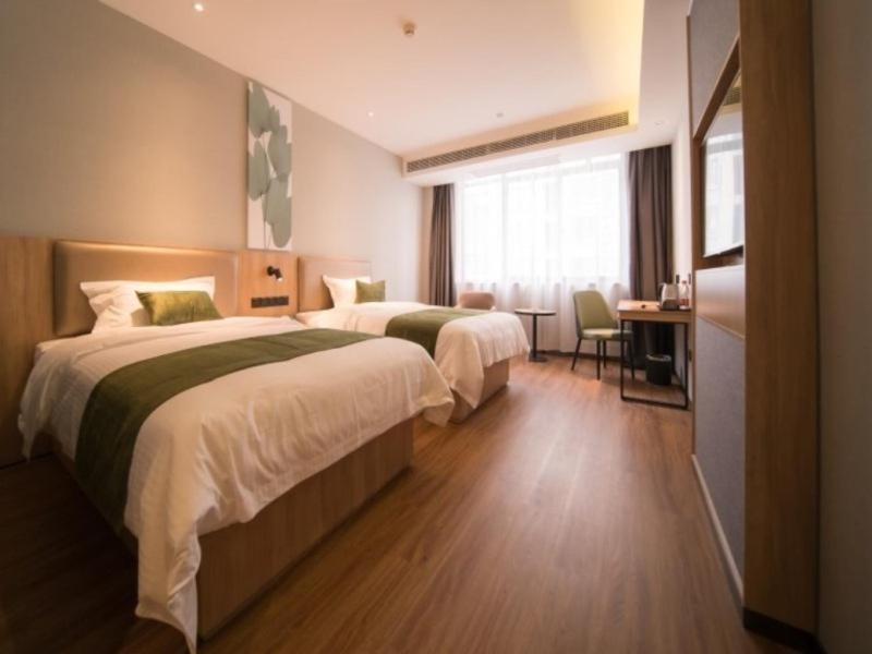Greentree Inn Anhui Hefei Mengcheng Road Beierhuan Express Hotel Екстер'єр фото