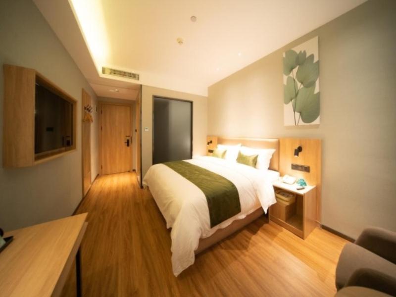 Greentree Inn Anhui Hefei Mengcheng Road Beierhuan Express Hotel Екстер'єр фото